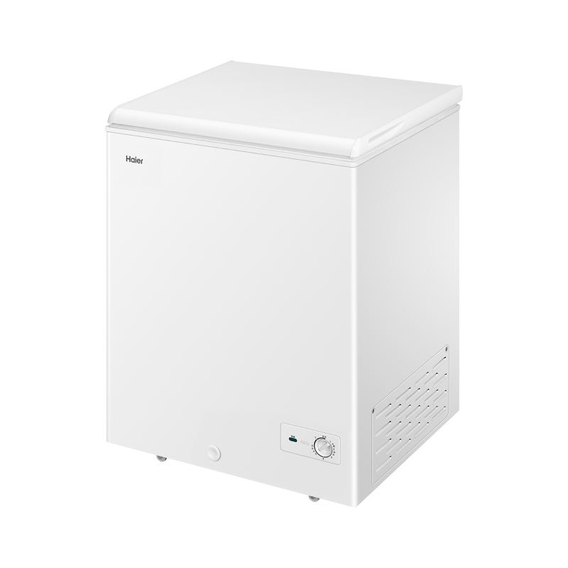 海尔(Haier)142升家用卧式冰柜 冷柜 小冰箱 1级能效