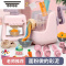 拓斯帝诺冰淇淋彩泥面条机diy橡皮泥工具模具套装黏土幼儿园女孩儿童玩具 彩泥面条机[12色彩泥/10配件]