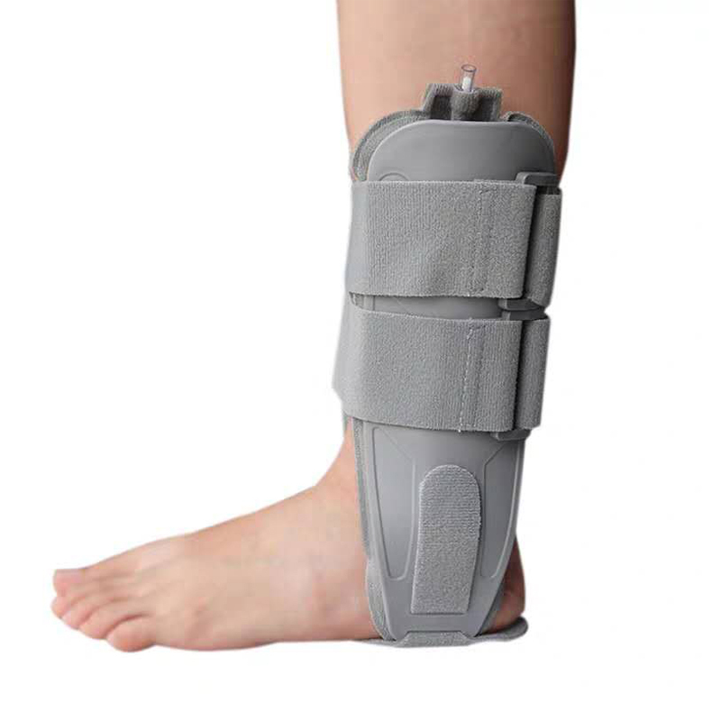 铝合金 踝关节固定支具脚踝扭伤摔伤术后康复踝部骨折护具 奥匹 灰色