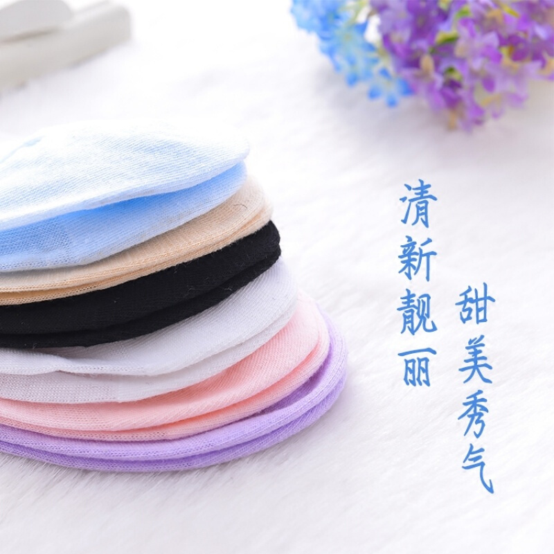 蕾丝花边棉纱底夏季袜水晶袜玻璃丝船袜浅口隐形透明袜薄女丝袜子白色均码