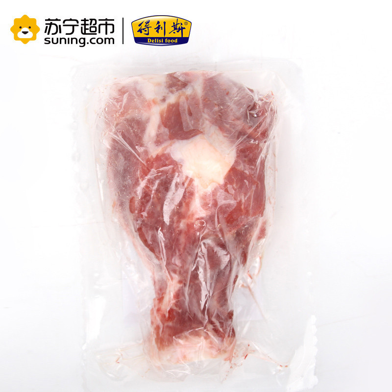 得利斯 欧得莱黑山猪西施骨500g 生肉新鲜原切冰鲜土猪肉大骨头