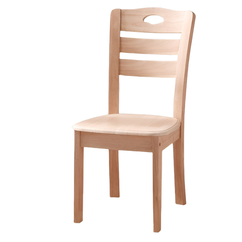 珂洋 靠背椅 原木无漆 把高清大图