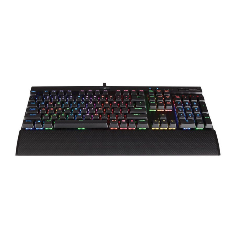 美商海盗船(USCorsair)K70 RGB 银轴 游戏背光机械键盘 绝地求生吃鸡利器 防泼溅防尘