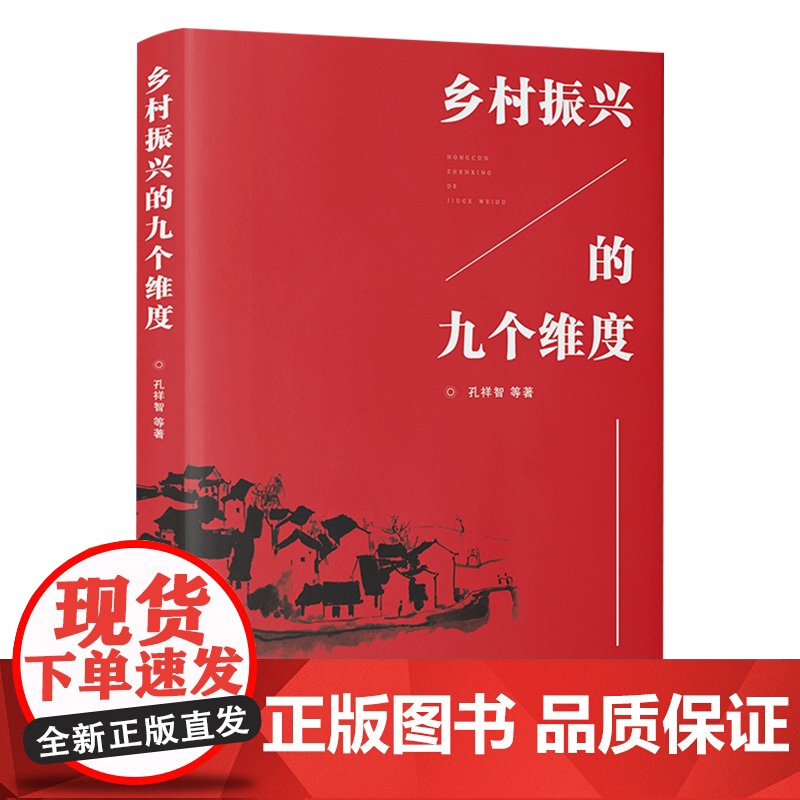 乡村振兴的九个维度 孔祥智 广东人民出版社 正版书籍