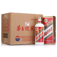 茅台 酒 酱香型白酒 茅台迎宾酒53度500ml*6