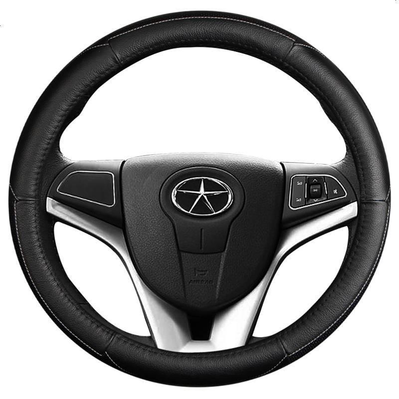 江淮瑞风s3/s5悦悦s2瑞风商务车m3/m4/m5和悦a30专用真皮方向盘套