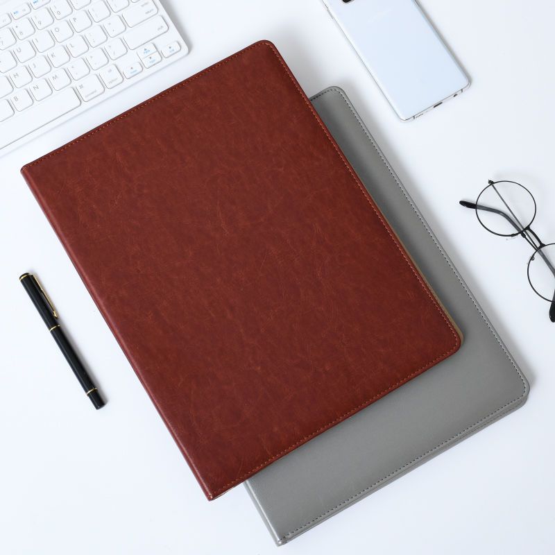 a4多功能文件夹板合同夹皮质销售夹子经理谈单夹资料板夹商务