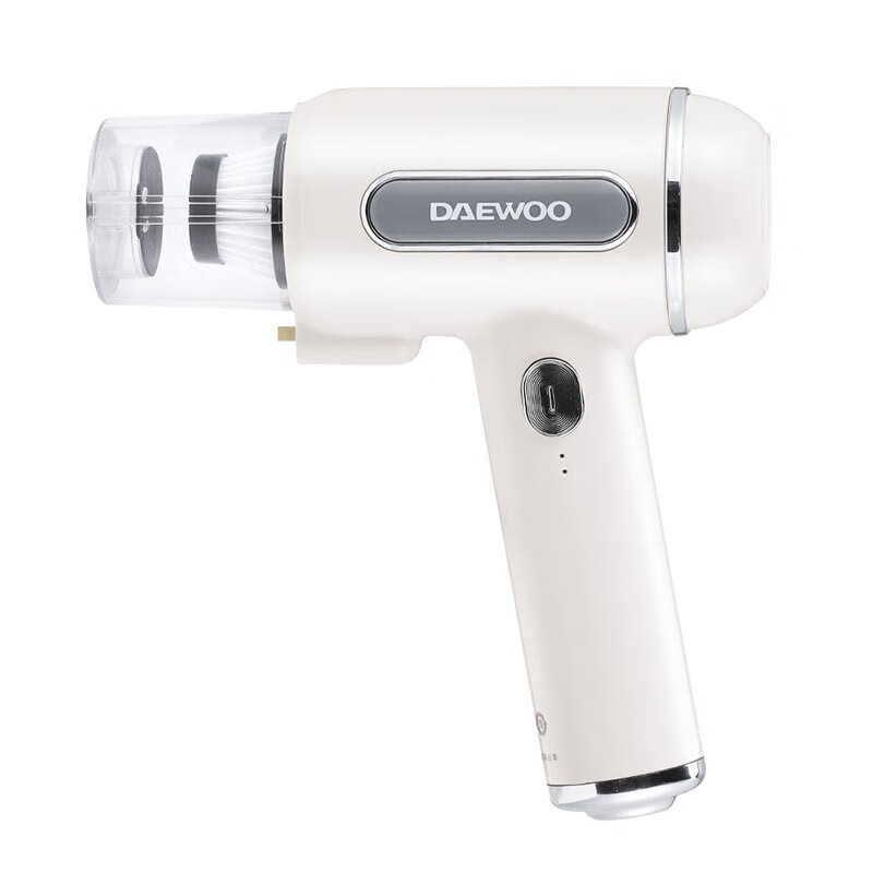 大宇(DAEWOO)除螨仪 家用手持便携紫外线杀菌无线除螨吸尘器DYCM-018可可棕 (礼邮外)高清大图