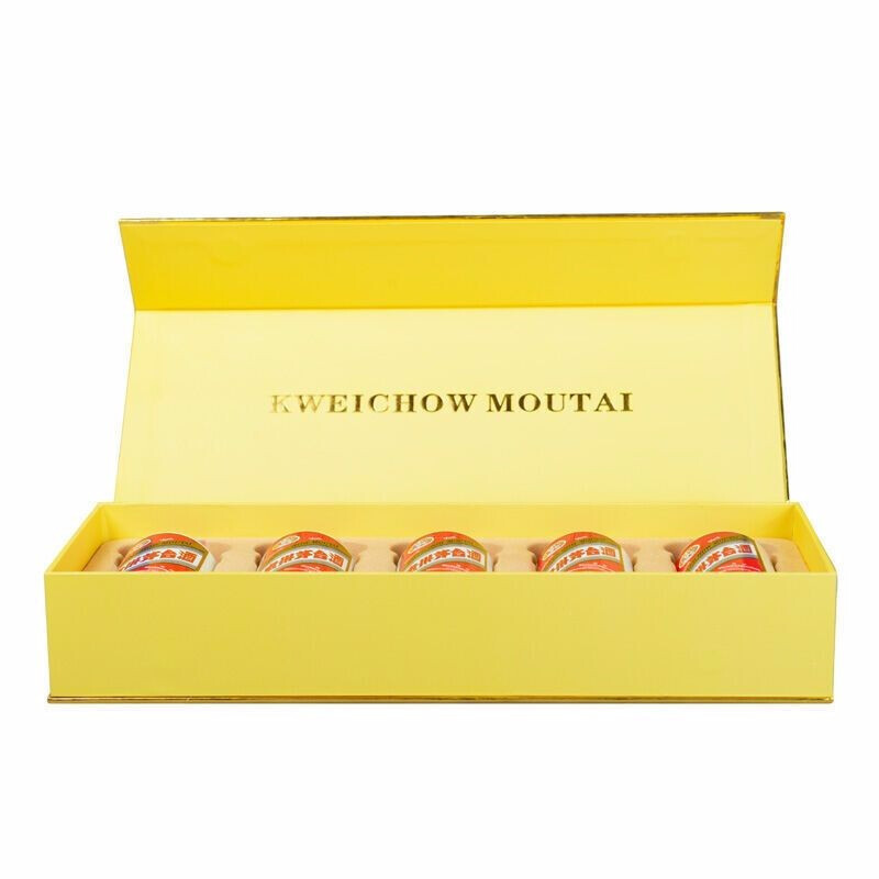 贵州茅台酒飞天小酒小金条50ml5飞天茅台酱香型白酒礼盒装