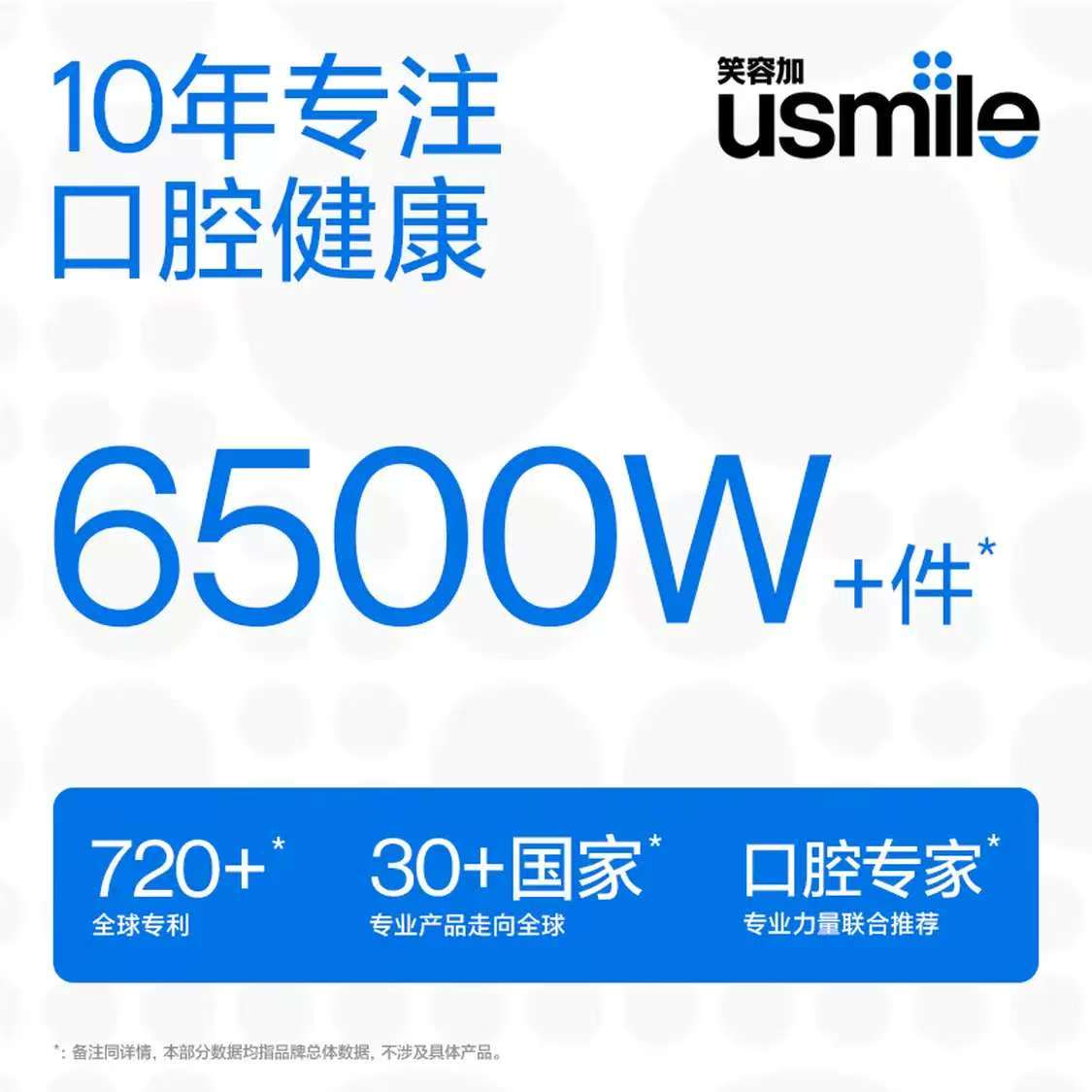 笑容加(usmile) F10 PRO 电动牙刷 双面屏数字牙刷 幻魅紫高清大图