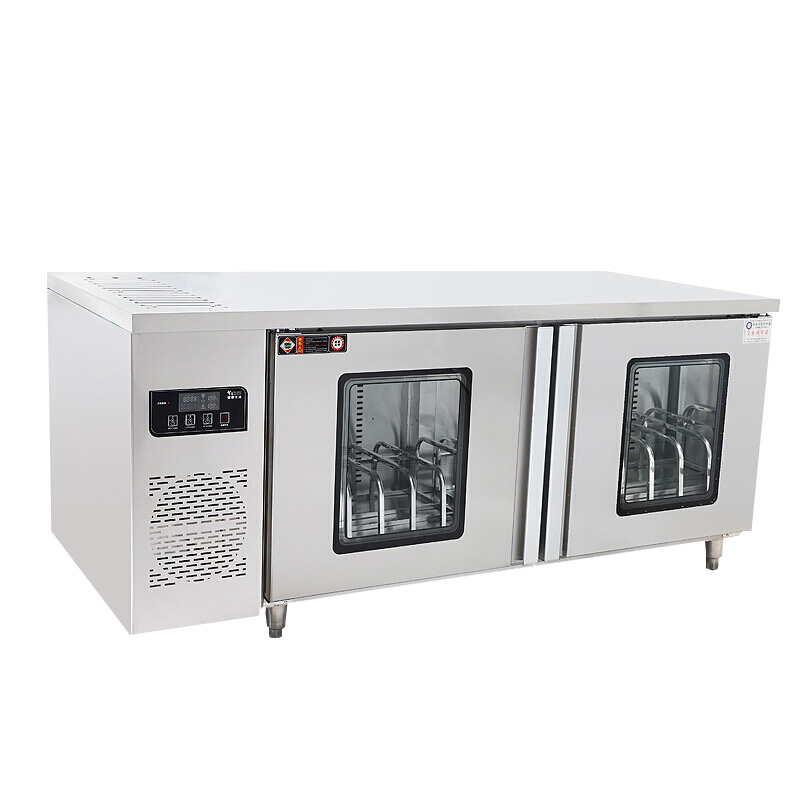 乐创 lecon不锈钢加厚多功能刀具粘板组合多功能消毒柜工作台 LC-J-1800A13D