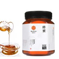 同仁堂蜂业百花蜂蜜1000g/瓶 天然 蜂蜜 滋补蜂蜜 百花蜂蜜 蜂制品