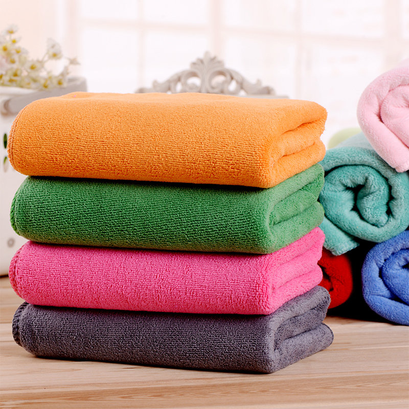 企采严选速干强吸水毛巾紫色加厚35x75cm