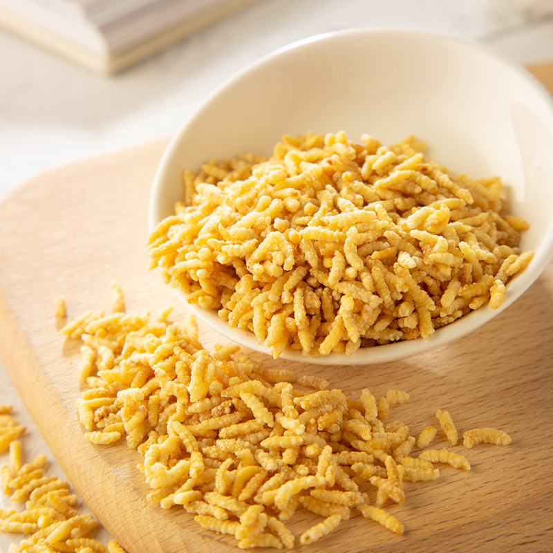 [19.9任选10件]刻凡炒米60g/袋袋装休闲办公室小吃炒米怀旧解馋网红小零食高清大图