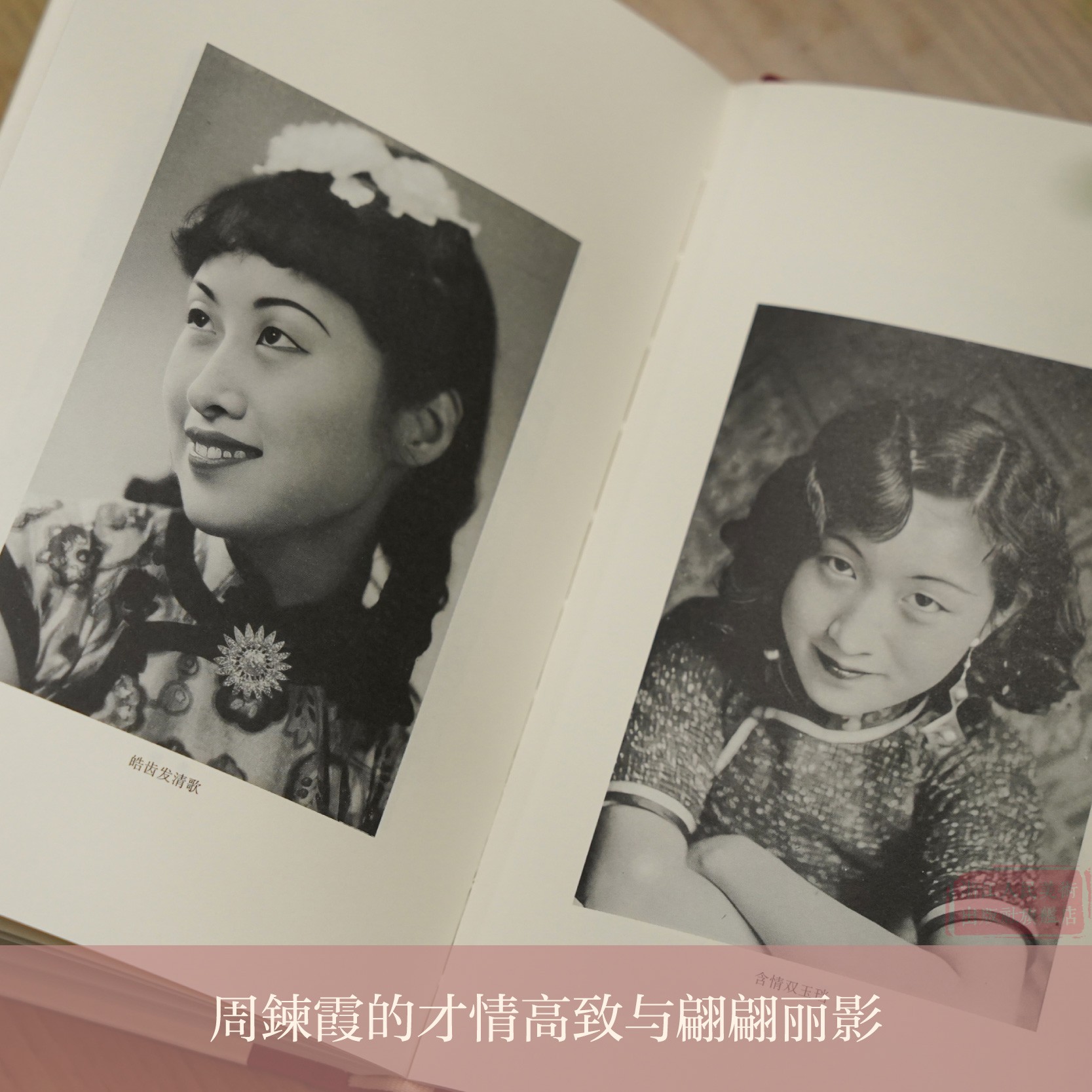 [正版]旗舰周鍊霞的诗文影画 散文自述、诗词遗珠、画作精品、绝美写真、珍罕摄影集 “民国四大才女”之一高清大图