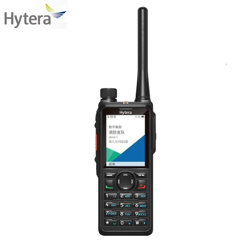 海能达hyterahp780数字对讲机2400mah视频
