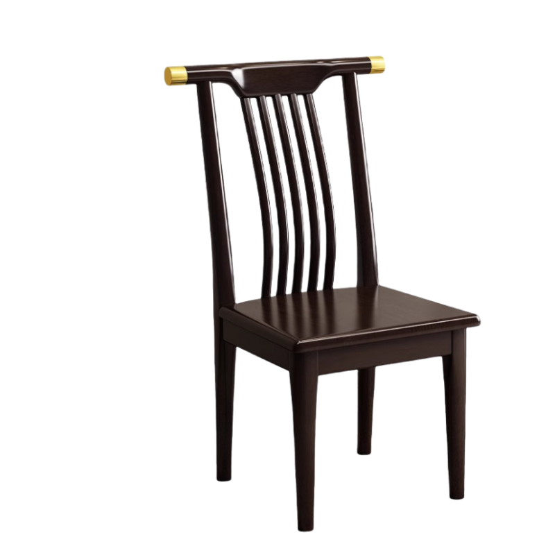 铭思达餐椅实木把高清大图