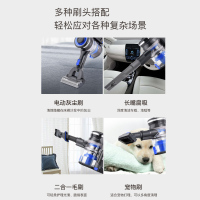 惠而浦(Whirlpool) 无线手持 吸尘器K8 50分钟续航多刷头吸尘手持吸尘器 软绒滚筒地刷 旗舰新品