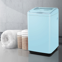 海尔（Haier）3.5公斤波轮迷你洗衣机全自动 婴儿小洗衣机 小型儿童内衣洗 负离子除菌 XQBM35-168B