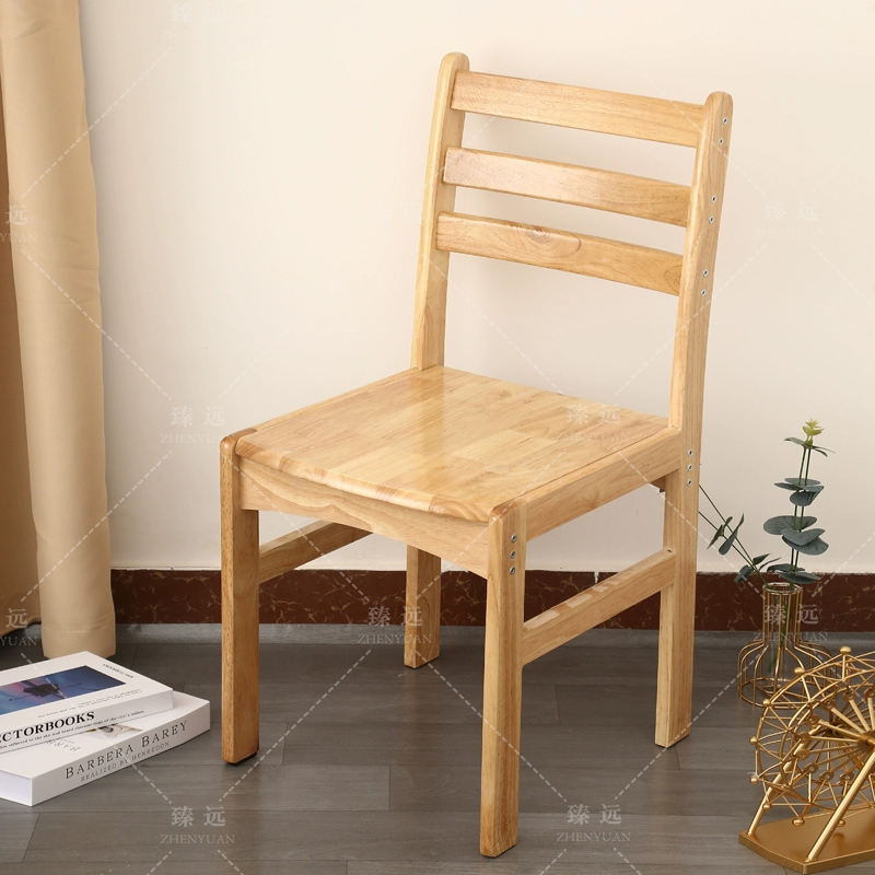 臻远 靠背椅天然实木成人靠背椅坐高42cm高清大图