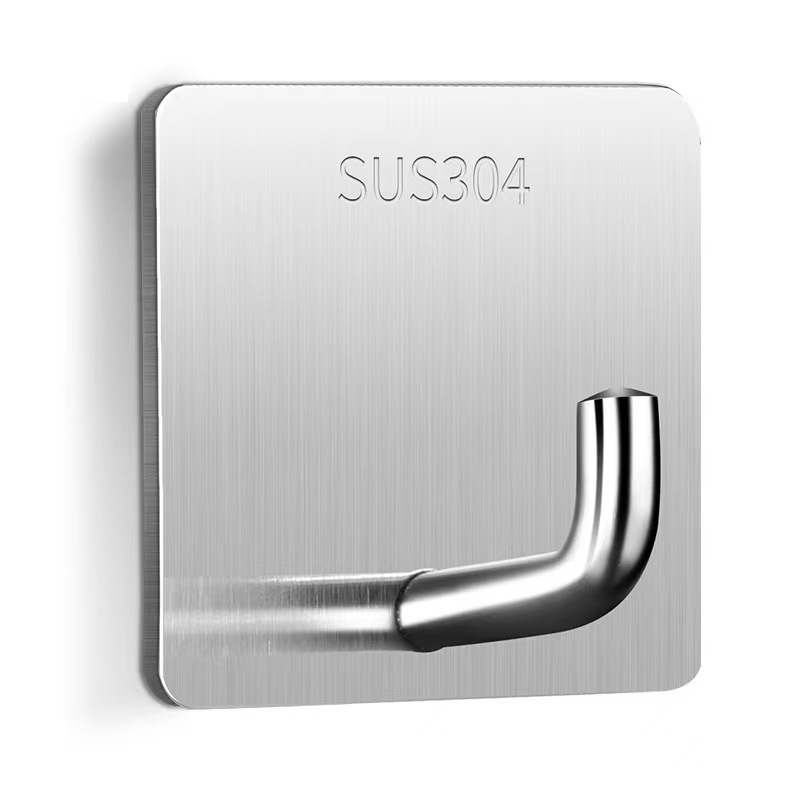 不锈钢挂钩强力粘钩象鼻钩 免打孔 个高清大图