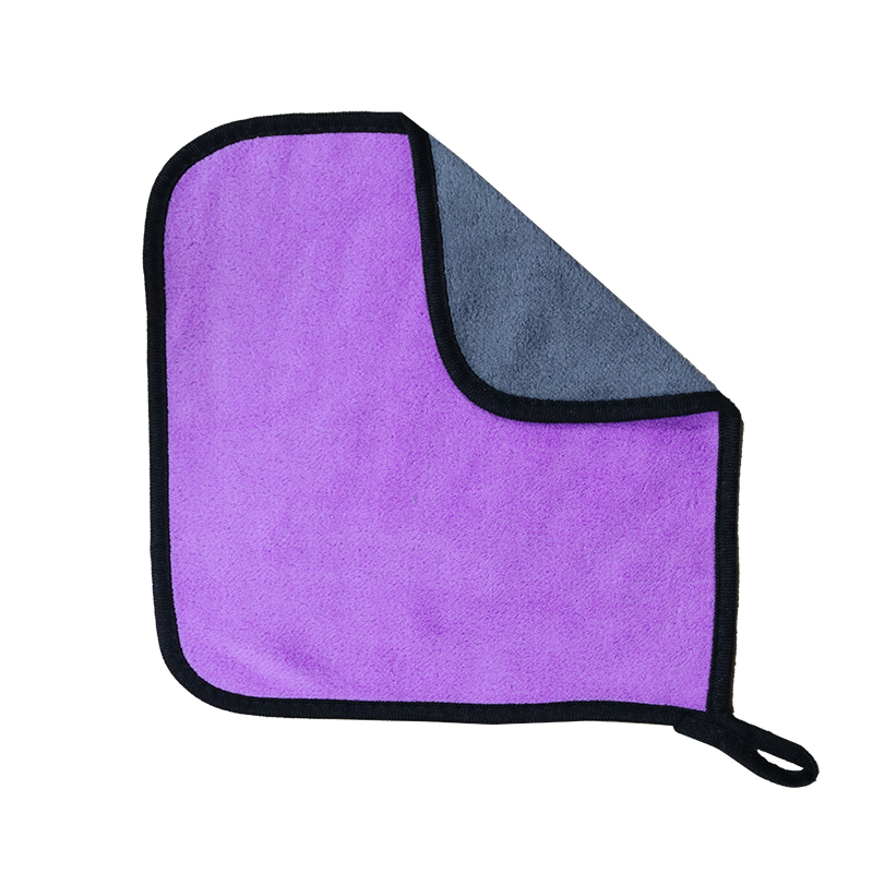 心梦同行桌面抹布 清洁方巾 洗车擦车毛巾 擦玻璃布巾 清洁工具 30*30cm 0202/条高清大图