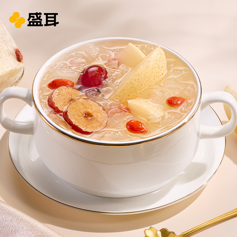 盛耳冰糖雪梨银耳羹15g*5包高清大图