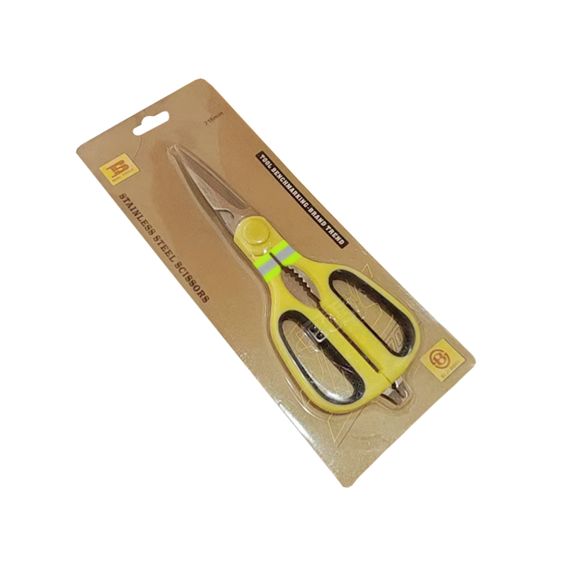 波斯(BOSI) 荧光系列不锈钢多用剪刀 215mm 把高清大图