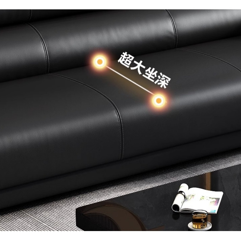 豫龙都沙发茶几组合3+1+1+茶几套高清大图