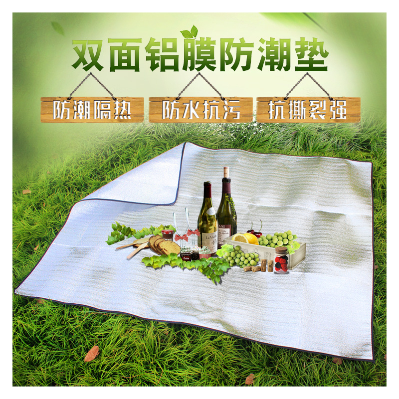 户外便携防潮垫帐篷睡垫野外野餐坐垫郊游地垫家用打地铺摆摊垫子