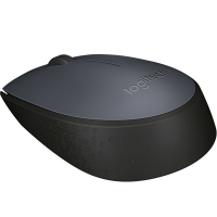 罗技(Logitech)M170灰色无线鼠标 单个装-(个) 光电鼠标
