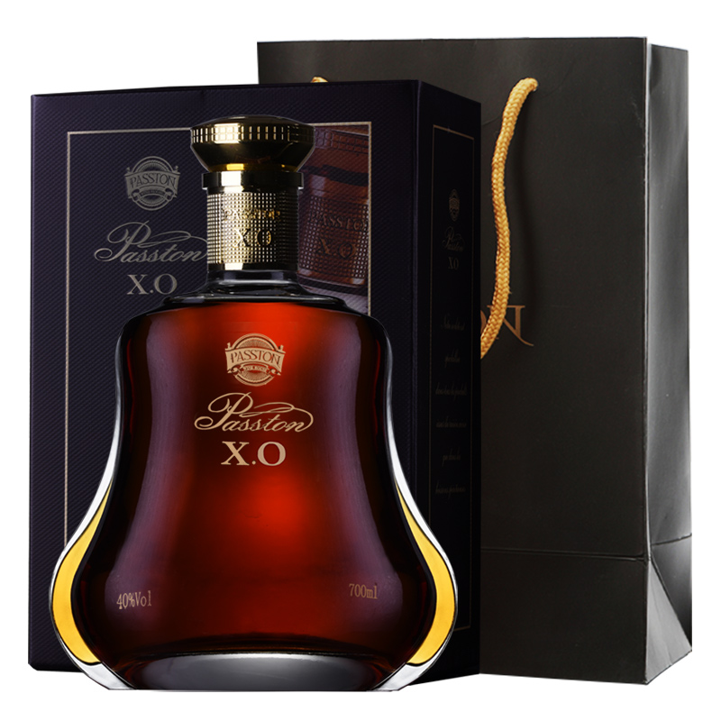 法国原酒进口洋酒派斯顿passton xo 40度白兰地金葫芦烈酒洋酒700ml