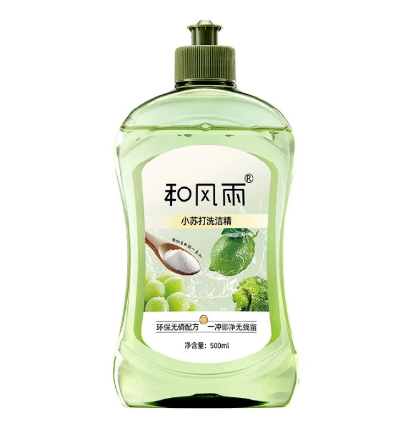 和风雨(SOLEHE) 500ml 小苏打 洗洁精