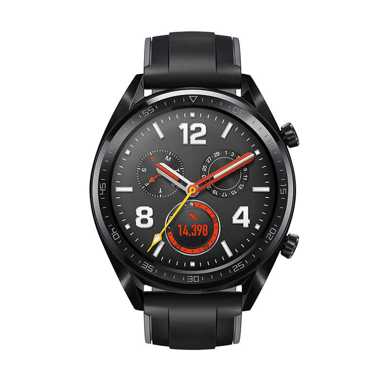 华为(HUAWEI) 华为 WATCH GT 运动款 (黑色)华为智能手表