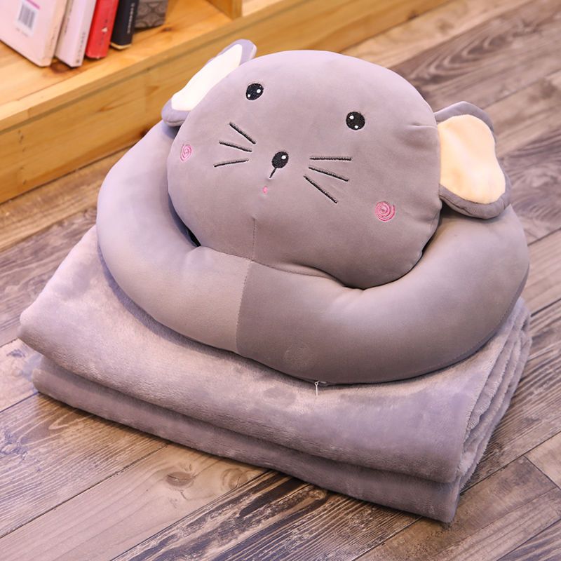 sleepybear办公室午睡枕抱枕被子两用儿童趴睡枕趴趴枕学生枕头趴着