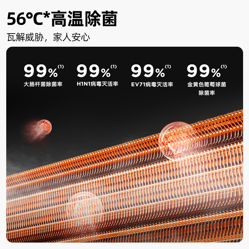 美的空调2匹旋耀新一级能效变频大挂机冷暖两用除湿抽湿自清洁KFR-50GW/N8MXA1