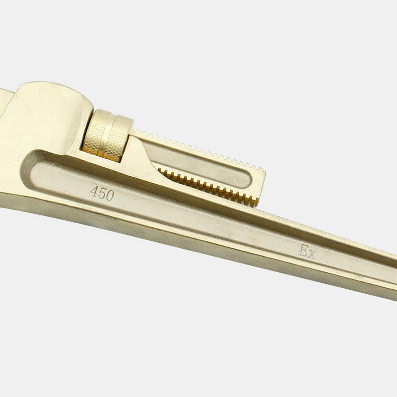 润悦之景 防爆铍青铜管钳 8寸 把高清大图