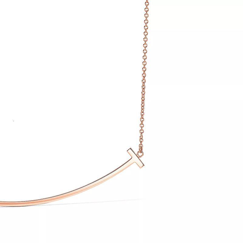 tiffanyco蒂芙尼tsmile大号玫瑰金微笑项链36201533