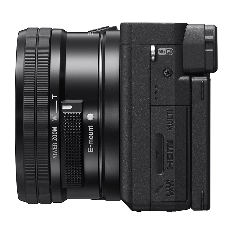 索尼Alpha 6400 半画幅微单数码相机 A6400L 黑色(SEL1650镜头 ILCE-6400L/A6400/α6400)