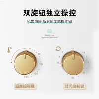 苏泊尔(SUPOR)家用多功能电烤箱 迷你复古小烤箱 12升 带出式烤盘易清洁 烘焙蛋糕 复古红K12FK848