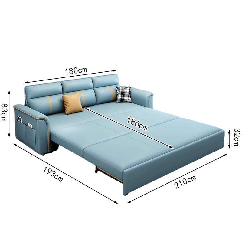 豫龙都折叠沙发2.1m张高清大图