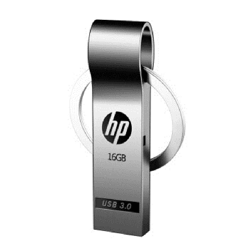 惠普(HP)x785w16G u盘刻字创意纪念品展会企业logo个性化自定义金属U盘定制 hp