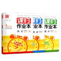 正版 2019春 通城学典 课时作业本 六年级下 语文+数学+英语 套装 苏教版 江苏专用 小学6年级下册语数英同