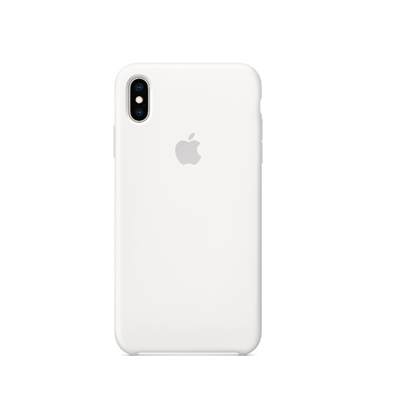 苹果Apple iPhone xs max 原装硅胶手机壳 白色