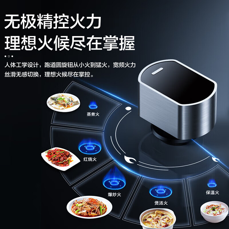 老板(ROBAM) 燃气灶 5.0kW 煤气灶 老板燃气灶 单灶具 三眼灶 燃气灶嵌入式 灶台 天然气灶39B1AT