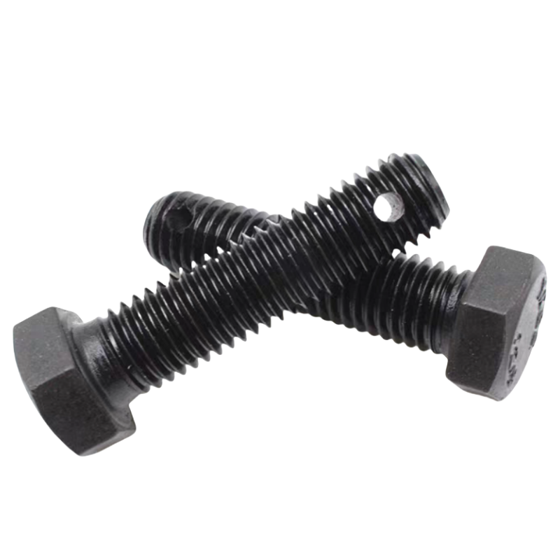 清玖熙月 外六角发黑螺丝8级 打孔可定制 M22*90(10个/包) 单位:包高清大图