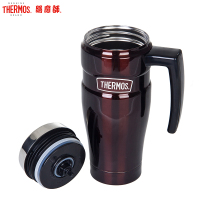 膳魔师(THERMOS)高真空不锈钢保温杯咖啡泡茶杯办公杯车载杯SK-1000车载杯470ml 家用/旅行/通用