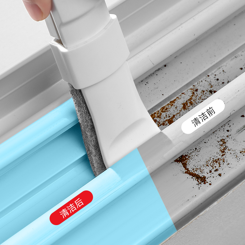 梵特 百洁布清洁铲缝隙边角清洁刷铲一体卫生间地漏清洁工具高清大图