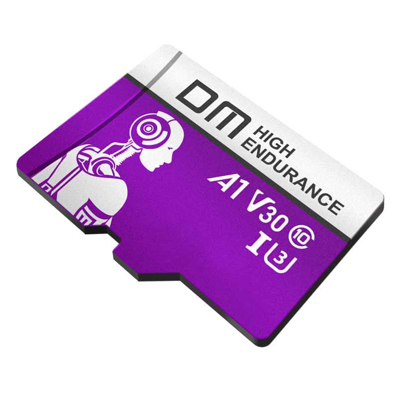 DM大迈 Z100 128GB TF(MicroSD)存储卡(计量单位:片)紫色高清大图