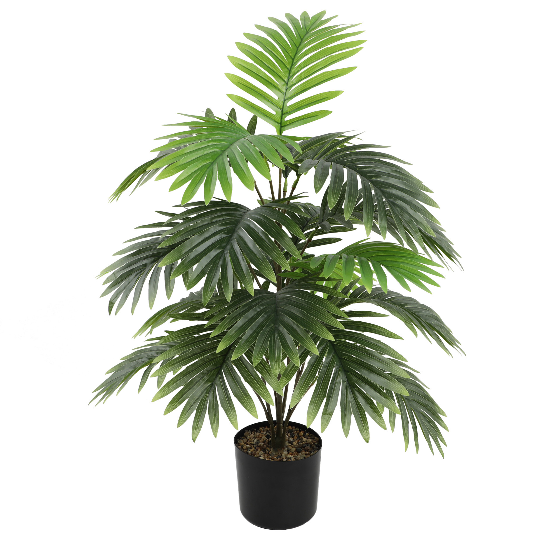 仿真绿植铁树叶盆栽龟背叶植物装饰假花室内摆件66-70厘米-四头21叶花绿萝盆栽高清大图